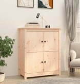 VidaXL Dressoir 83x41,5x100 cm massief grenenhout