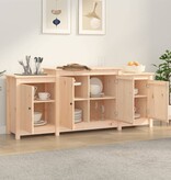 VidaXL Dressoir 164x37x68 cm massief grenenhout