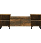 VidaXL Tv-meubel 160x35x55 cm bewerkt hout gerookt eikenkleurig