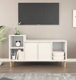 VidaXL Tv-meubel 100x35x55 cm bewerkt hout wit