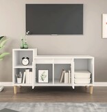 VidaXL Tv-meubel 100x35x55 cm bewerkt hout wit