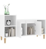 VidaXL Tv-meubel 100x35x55 cm bewerkt hout wit