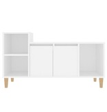 VidaXL Tv-meubel 100x35x55 cm bewerkt hout wit