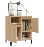 VidaXL Dressoir 60x35x70 cm bewerkt hout sonoma eikenkleurig