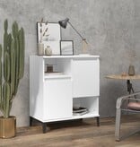 VidaXL Dressoir 60x35x70 cm bewerkt hout wit