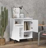 VidaXL Dressoir 60x35x70 cm bewerkt hout wit