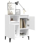 VidaXL Dressoir 60x35x70 cm bewerkt hout wit