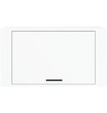 VidaXL Schoenenkast wandgemonteerd 70x35x38 cm bewerkt hout wit