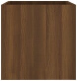 VidaXL Plantenbak 40x40x40 cm bewerkt hout bruineiken