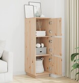 VidaXL Hoge kast 34x40x108,5 cm massief grenenhout