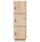 VidaXL Hoge kast 34x40x108,5 cm massief grenenhout
