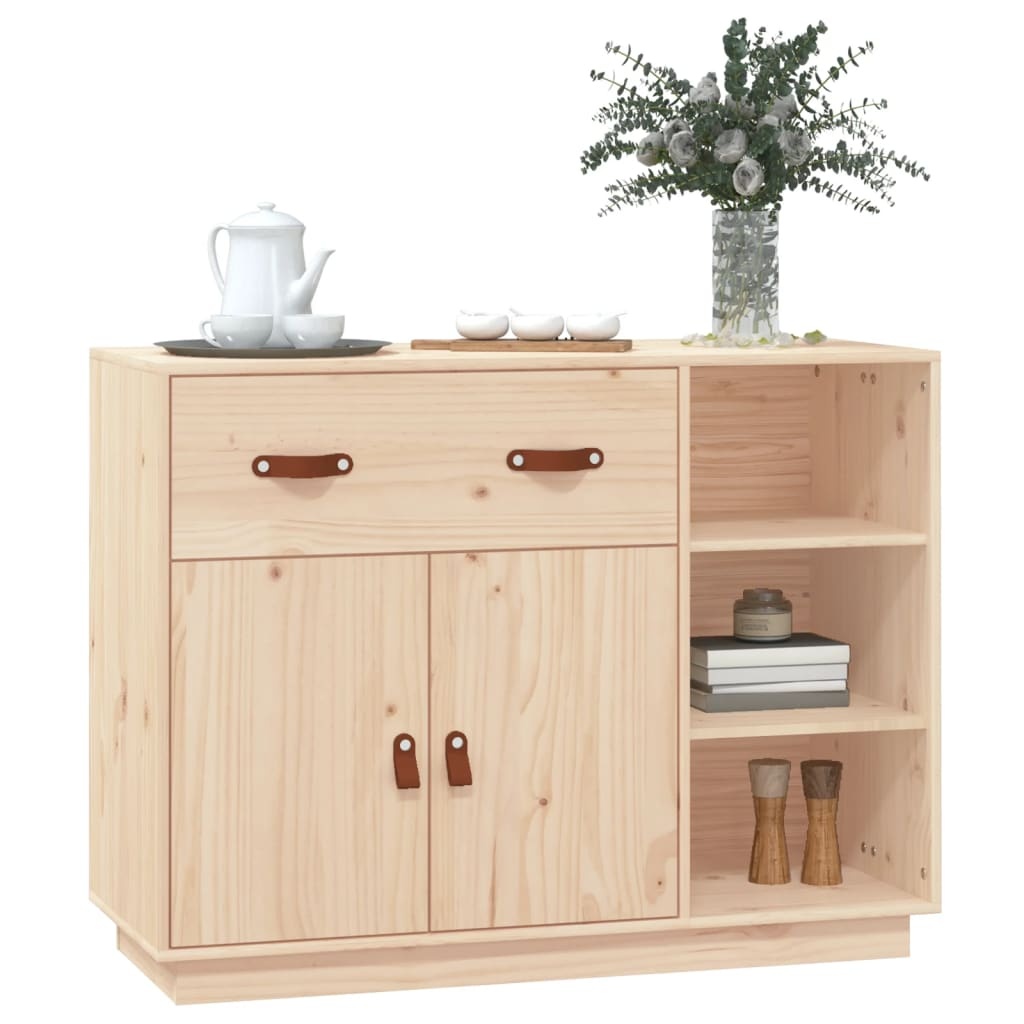 VidaXL Dressoir 98,5x40x75 cm massief grenenhout