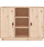 VidaXL Dressoir 100x40x75 cm massief grenenhout