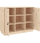VidaXL Dressoir 100x40x75 cm massief grenenhout