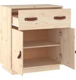 VidaXL Dressoir 65,5x40x75 cm massief grenenhout