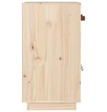 VidaXL Dressoir 65,5x40x75 cm massief grenenhout