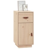 VidaXL Dressoir 34x40x75 cm massief grenenhout