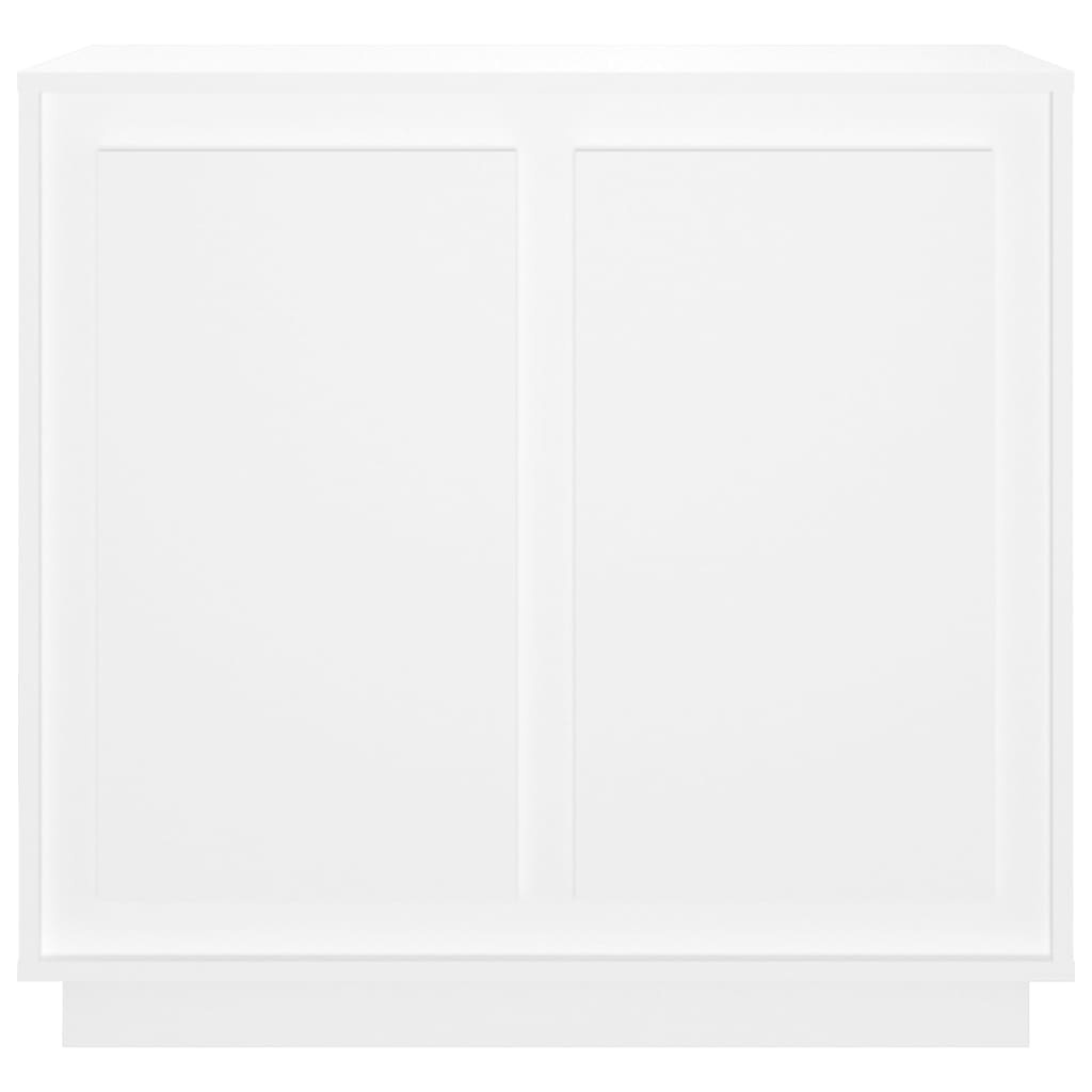 VidaXL Dressoir 80x34x75 cm bewerkt hout wit