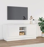VidaXL Tv-meubel 102x35x45 cm bewerkt hout wit