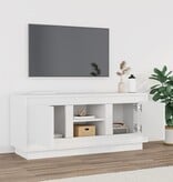VidaXL Tv-meubel 102x35x45 cm bewerkt hout wit