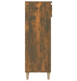VidaXL Schoenenkast 40x36x105 cm bewerkt hout gerookt eikenkleurig