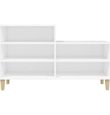 VidaXL Schoenenkast 102x36x60 cm bewerkt hout wit
