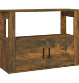 VidaXL Dressoir 80x30x60 cm bewerkt hout gerookt eikenkleurig