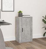 VidaXL Dressoir 40x33x70 cm bewerkt hout betongrijs