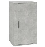 VidaXL Dressoir 40x33x70 cm bewerkt hout betongrijs