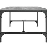 VidaXL Salontafel 100x50x35 cm bewerkt hout grijs sonoma