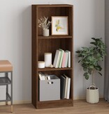 VidaXL Boekenkast 40x24x109 cm bewerkt hout bruin eikenkleur