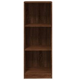 VidaXL Boekenkast 40x24x109 cm bewerkt hout bruin eikenkleur