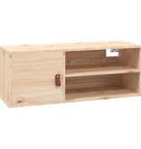 VidaXL Wandkast 80x30x30 cm massief grenenhout