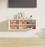 VidaXL Wandkast 80x30x30 cm massief grenenhout