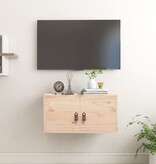 VidaXL Wandkast 60x30x30 cm massief grenenhout