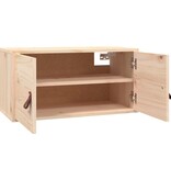 VidaXL Wandkast 60x30x30 cm massief grenenhout