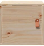 VidaXL Wandkast 31,5x30x30 cm massief grenenhout
