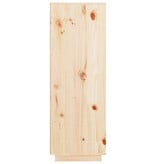 VidaXL Hoge kast 89x40x116,5 cm massief grenenhout