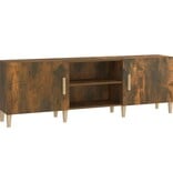 VidaXL Tv-meubel 150x30x50 cm bewerkt hout gerookt eikenkleurig