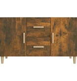 VidaXL Dressoir 100x36x60 cm bewerkt hout gerookt eikenkleurig