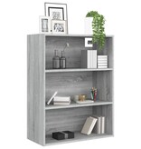 VidaXL Hangkast 69,5x32,5x90 cm grijs sonoma eikenkleurig