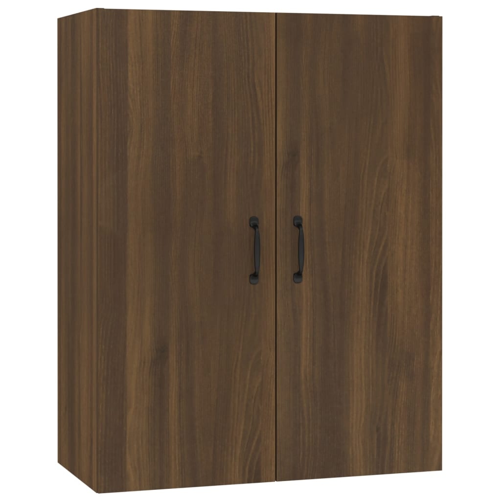 VidaXL Hangkast 69,5x34x90 cm bewerkt hout bruin eikenkleur