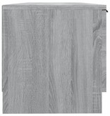 VidaXL Tv-meubel 102x35x36,5 cm bewerkt hout grijs sonoma eikenkleurig