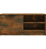 VidaXL Tv-meubel 80x35x36,5 cm bewerkt hout gerookt eikenkleurig