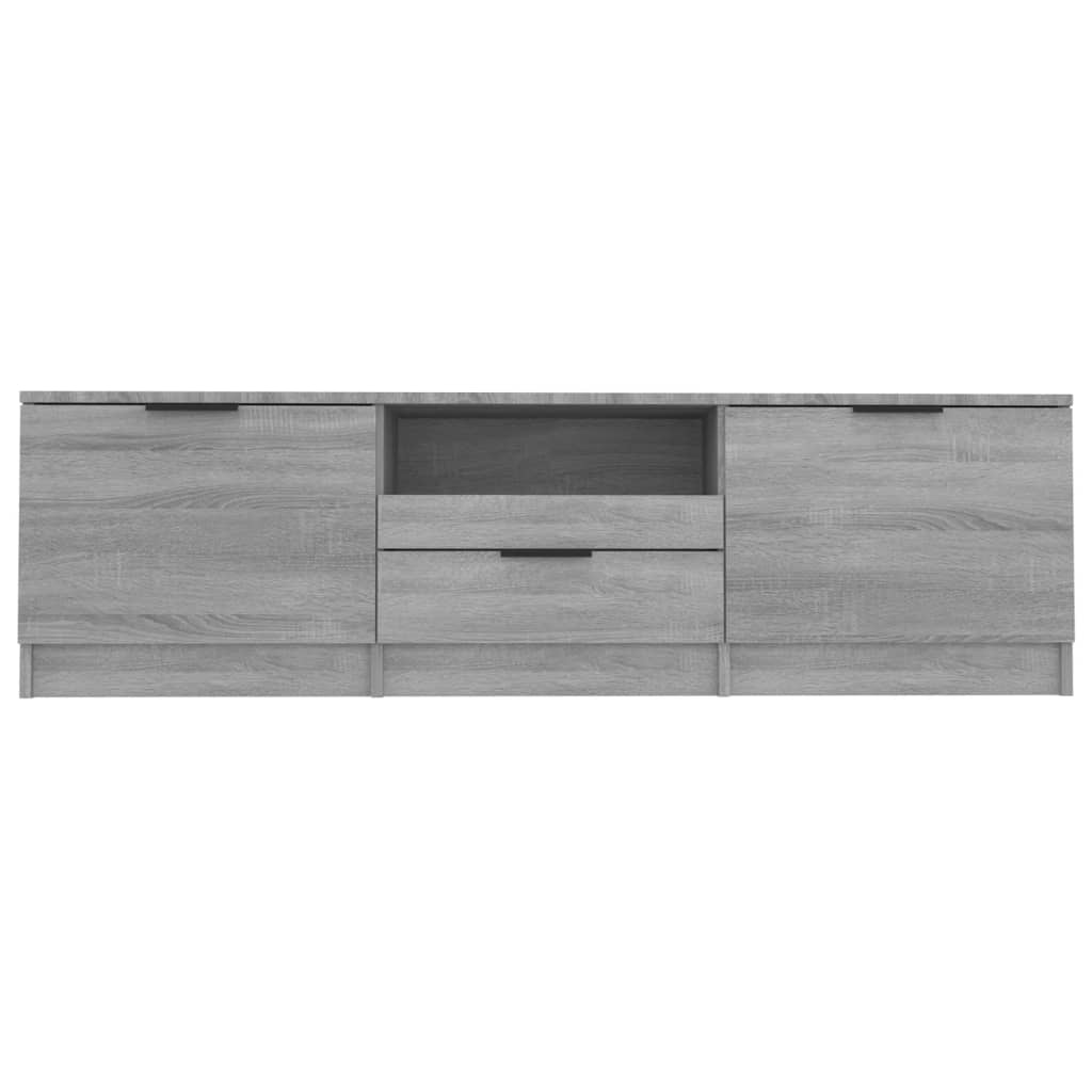 VidaXL Tv-meubel 140x35x40 cm bewerkt hout grijs sonoma eikenkleurig