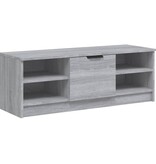 VidaXL Tv-meubel 102x35,5x36,5 cm bewerkt hout grijs sonoma eikenkleur