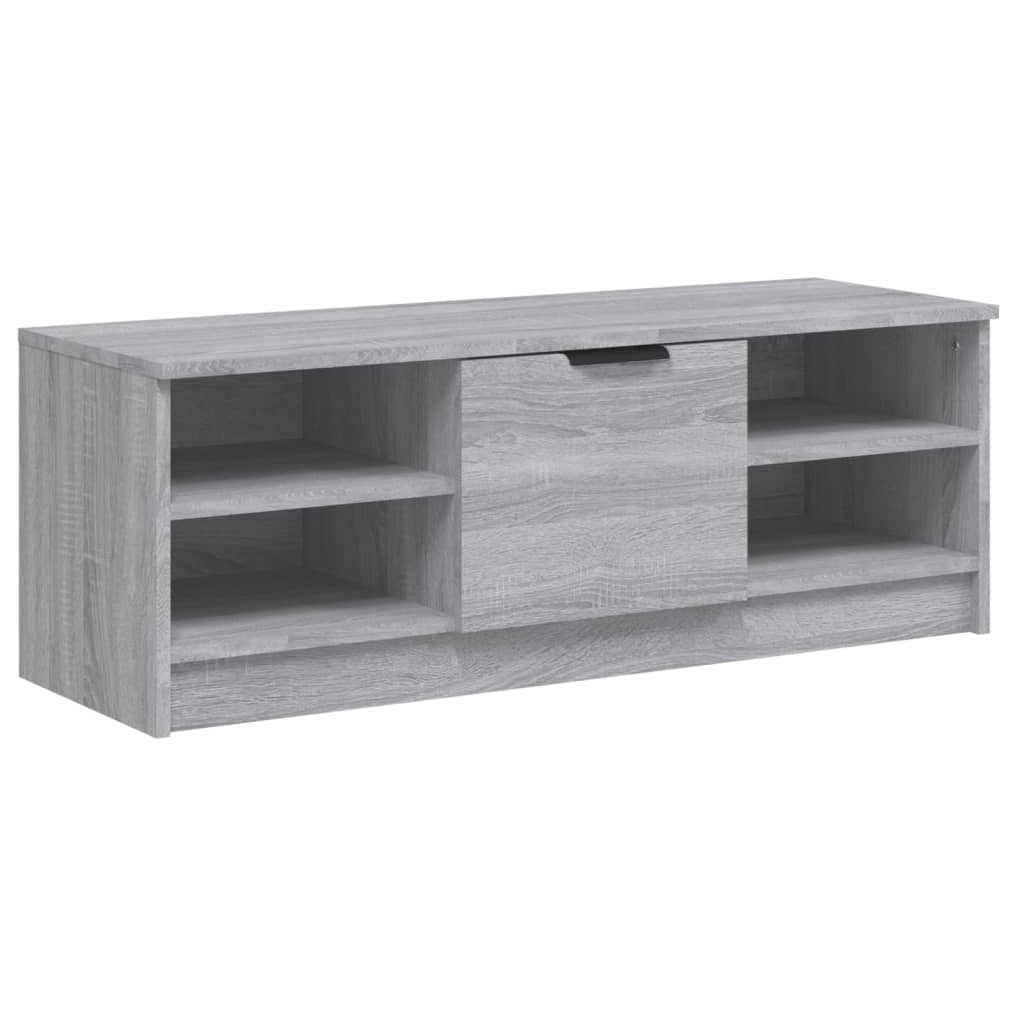 VidaXL Tv-meubel 102x35,5x36,5 cm bewerkt hout grijs sonoma eikenkleur
