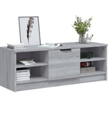 VidaXL Tv-meubel 102x35,5x36,5 cm bewerkt hout grijs sonoma eikenkleur