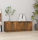 VidaXL Tv-meubel 102x35x36,5 cm bewerkt hout gerookt eikenkleurig