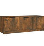 VidaXL Tv-meubel 102x35x36,5 cm bewerkt hout gerookt eikenkleurig